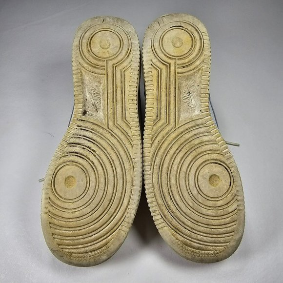 Nike Air Force One Shoes Sneakers Size 6.5Y / 8W White 314192-117 - Picture 9 of 12